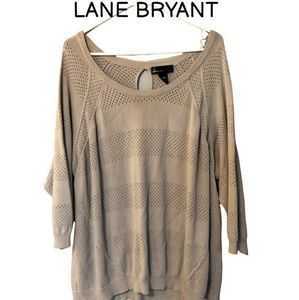 LANE BRYANT 3/4 sleeve top